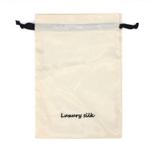 Reusable Oeko Tex 100 Certified Eco Friendly Cotton Drawstring Bags with Logo Custom Printing